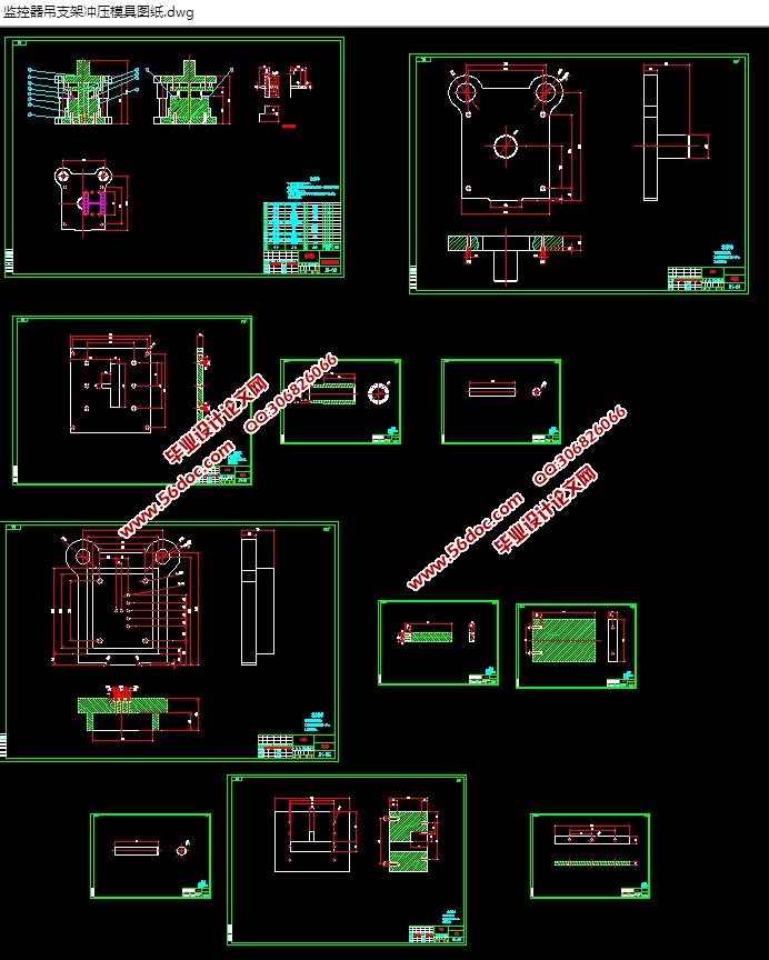 ֧ܳѹģ(CADͼ,SolidWorksάͼ)